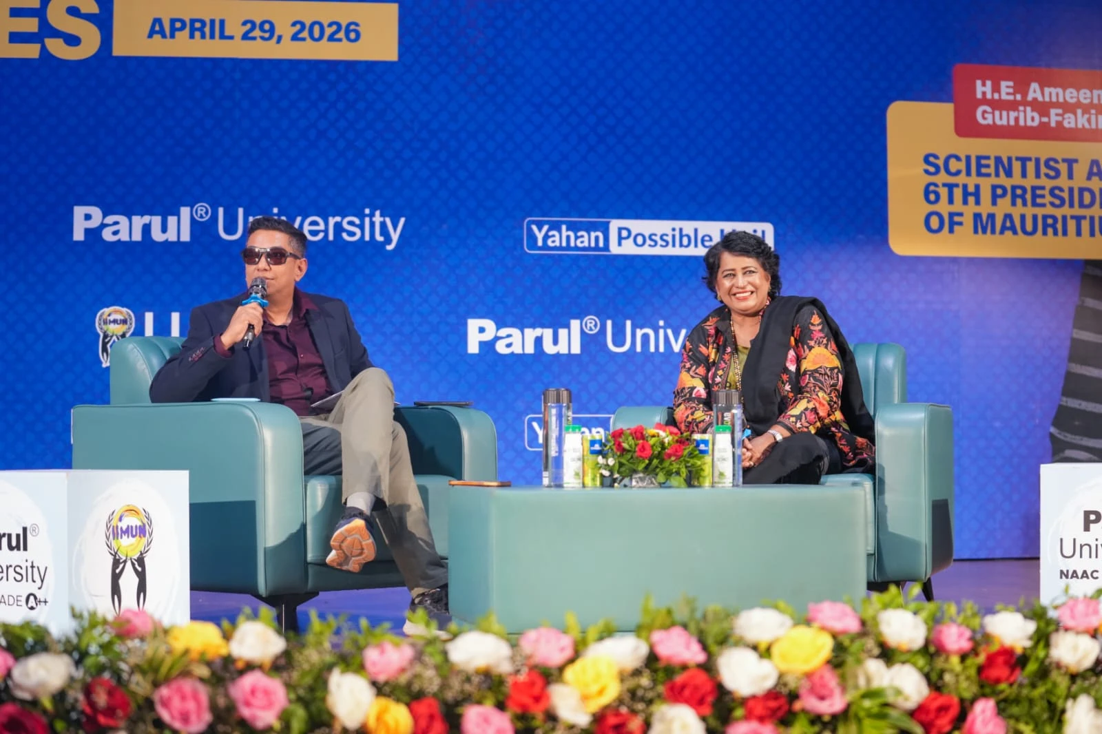 Parul University Hosts Former Mauritius President Ameenah Gurib-Fakim for Global Perspective Series